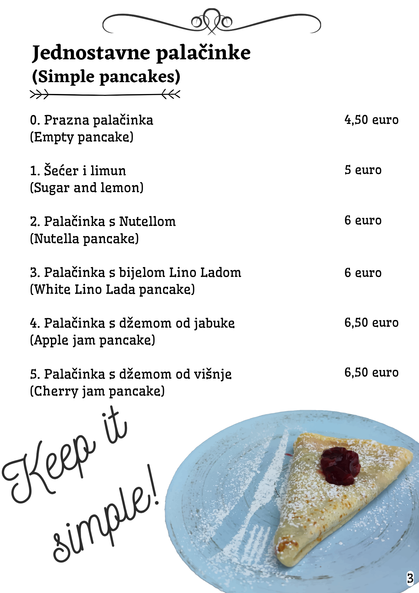 Slatke palačinke