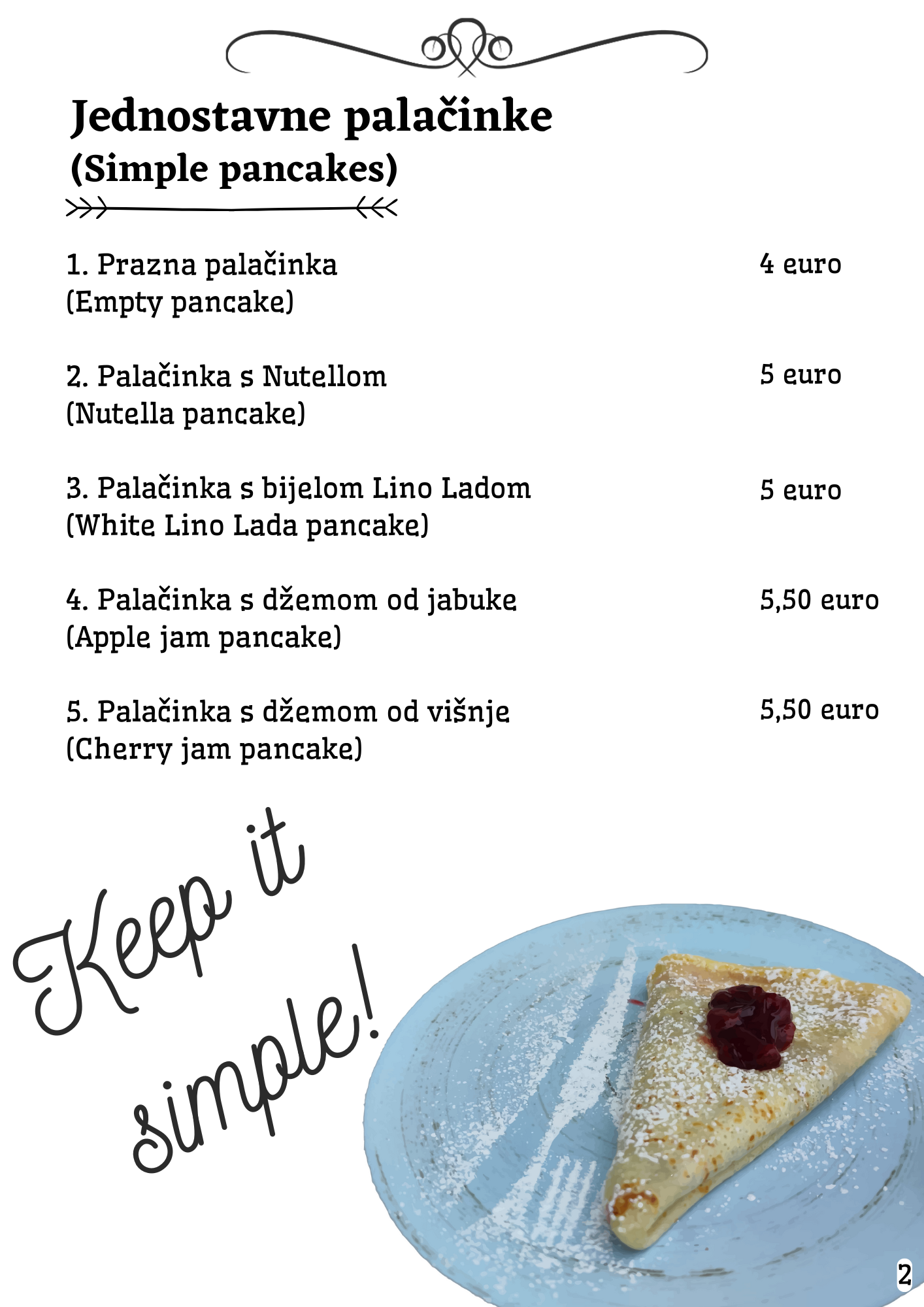 Jednostavne palačinke